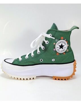 Converse High-Top Platform Sneaker with White Laces US 5.5-6